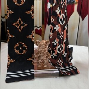 Bag Scarf and Bag Charm Set (Buyer's Choice)